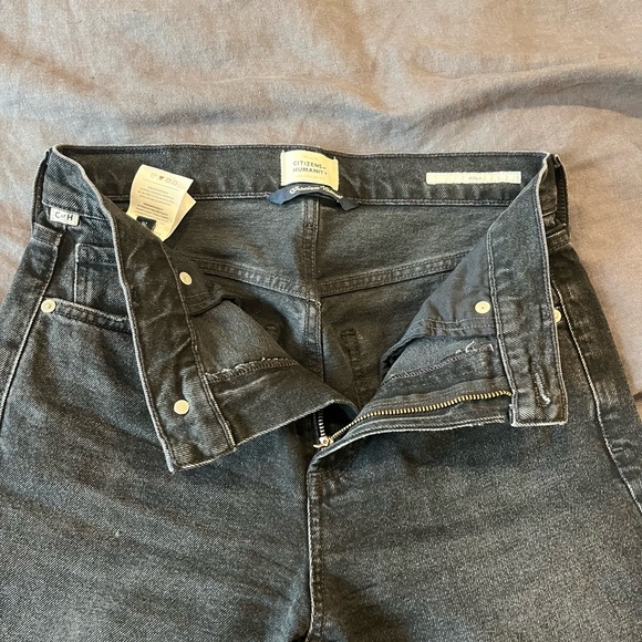 Citizens of Humanity, Isola cropped boot in “stormy”. Size 26. Worn once! - Picture 9 of 13